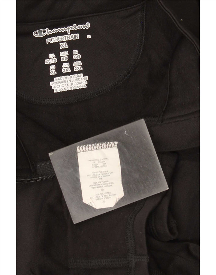 Champion Womens træningsdragt Topjakke UK 18 XL Sort Polyester
