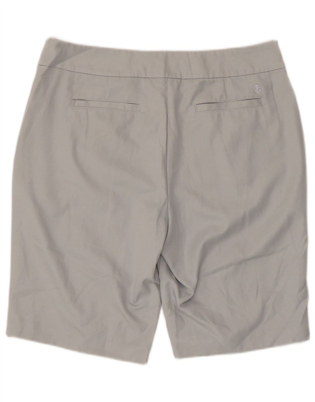 Izod Dame Golf Chino Shorts US 12 Large W36 Grå Polyester