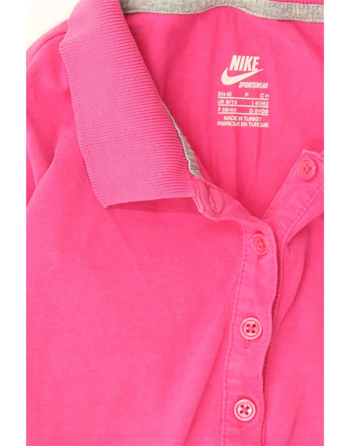 Nike Dame Polo Shirt US 4/6 Small Pink