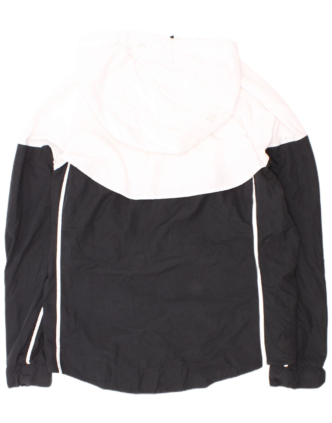 Nike Træningsdragt med hætte til mænd Topjakke Medium White Colourblock Polyester