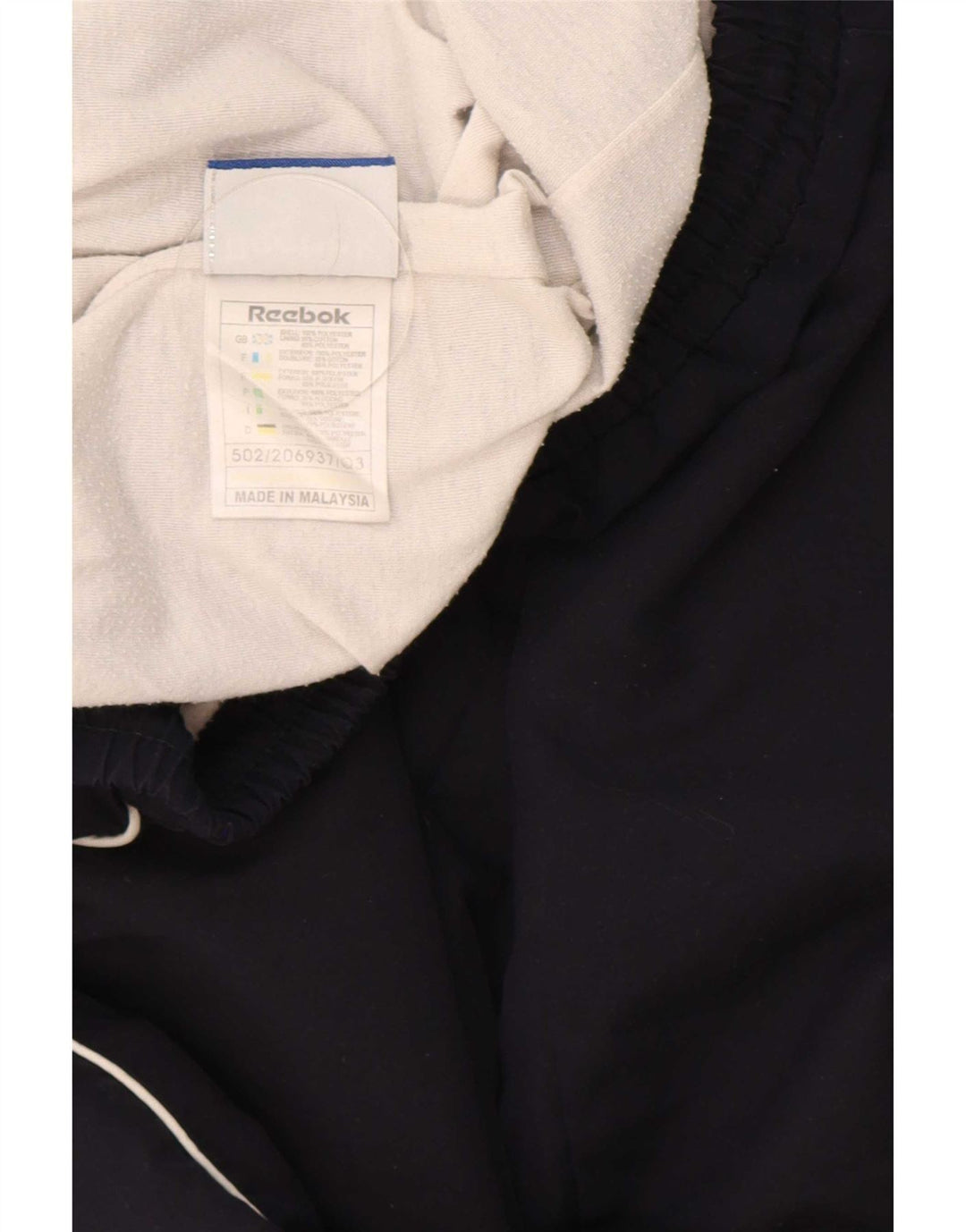 Reebok Træningsdragt bukser til mænd XL marineblå polyester