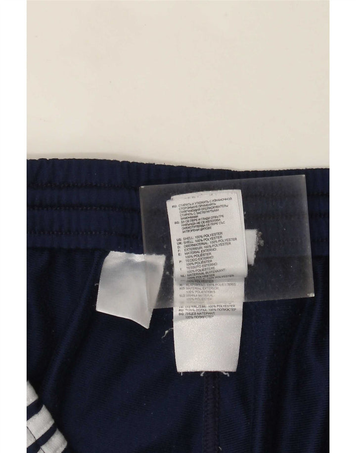 Adidas Træningsdragt til mænd Joggers UK 42/44 Medium Navy Blue Polyester
