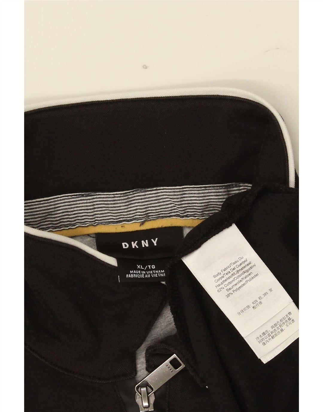 Dkny Herre Polo Shirt XL Sort Bomuld