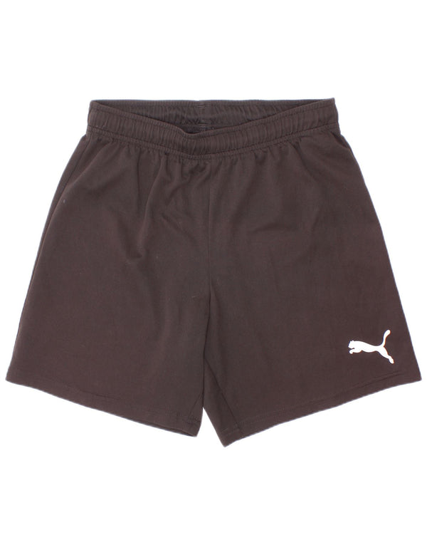 Puma Boys Sports Shorts 13-14 År Sort Polyester