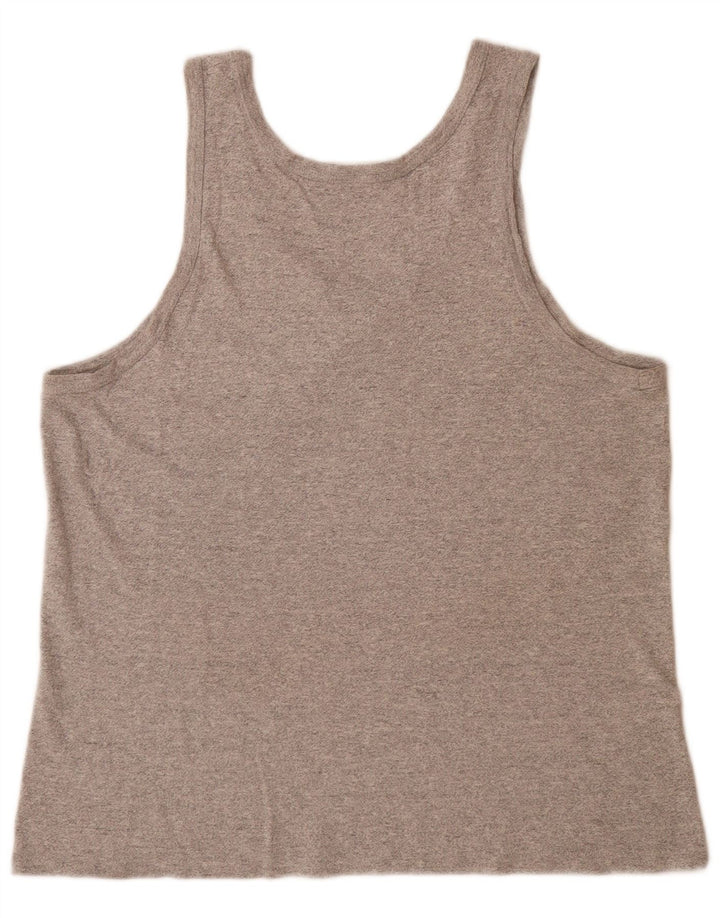 Champion Herrevest Top XL Grå Flecked Bomuld