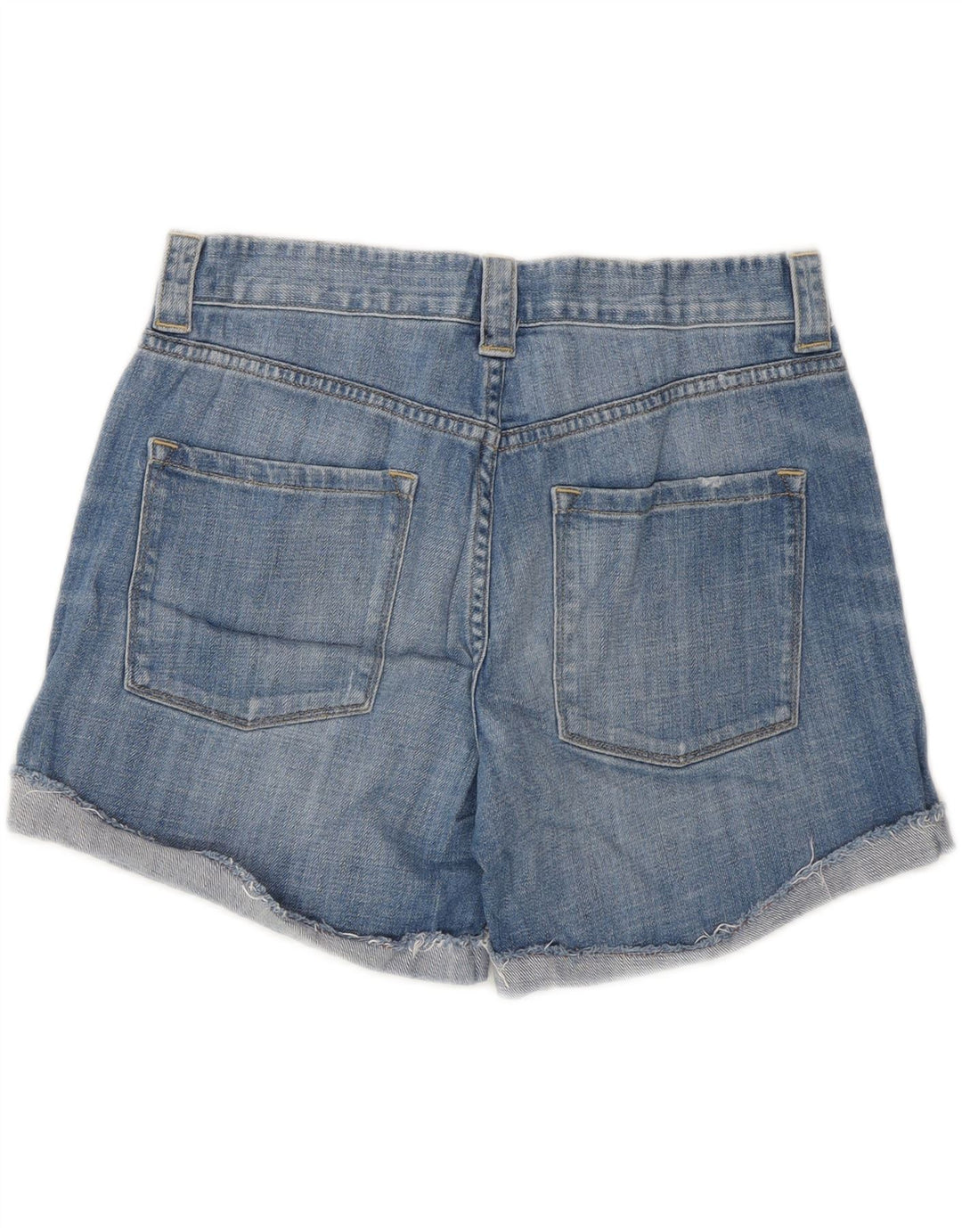 J. CREW Dames denimshorts US 6 Medium W30 Blue Cotton