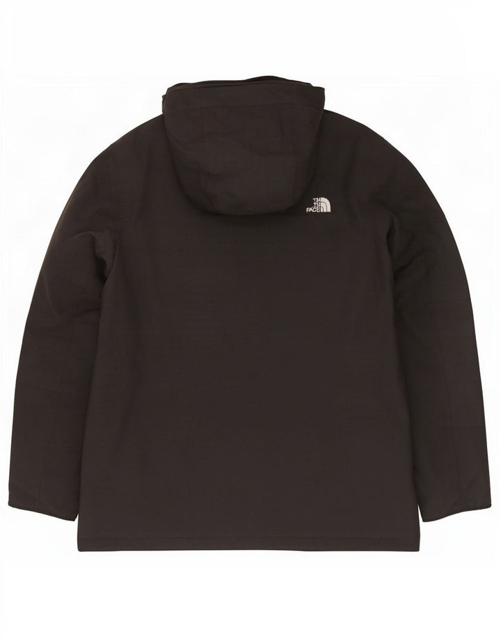 The North Face Herre Hooded Parka Jacket UK 40 Large Black Polyester