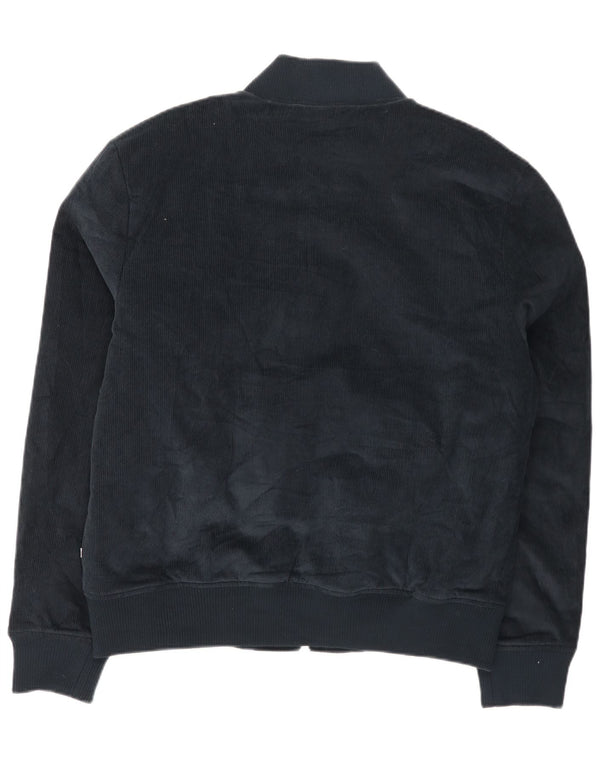 Farah Herre Corduroy Jacket UK 40 Large Navy Blue Cotton