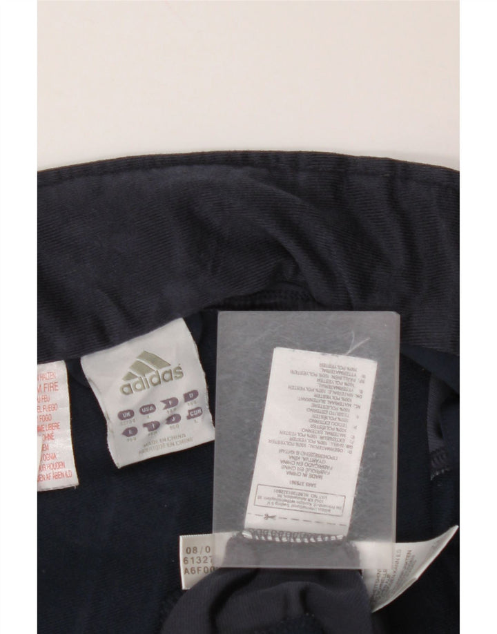 ADIDAS drenge grafisk træningsdragt topjakke 13-14 år marineblå camouflage