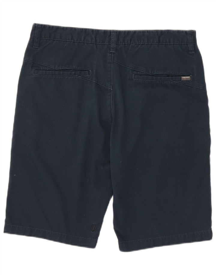 Volcom Herre Chino Shorts W32 Medium Marineblå Bomuld
