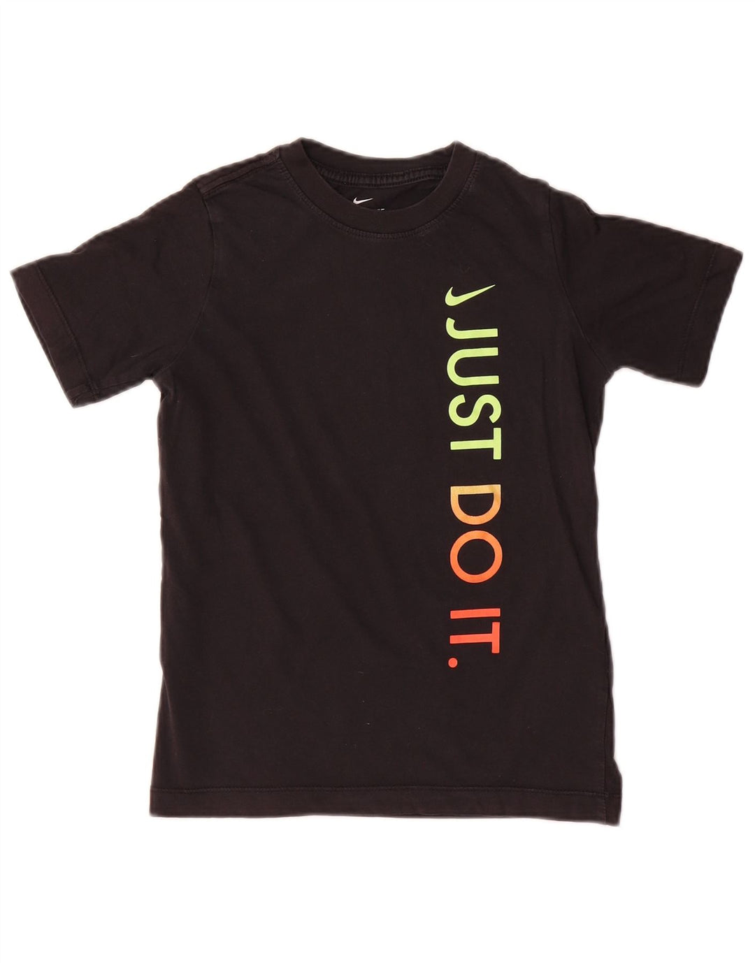 Nike drenge grafisk t-shirt top 8-9 år lille sort bomuld