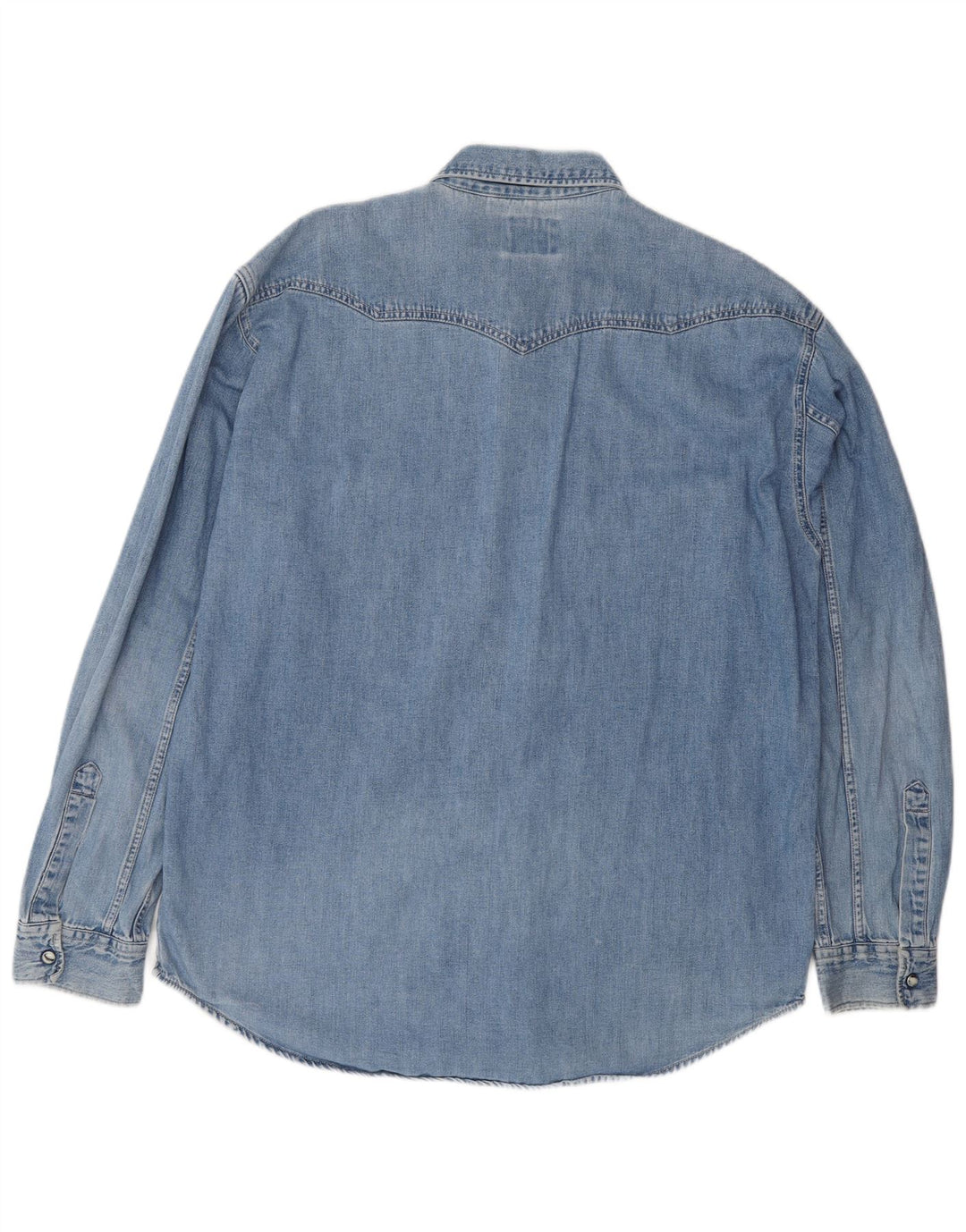 LEVI'S Denimskjorte til mænd Stor blå bomuld