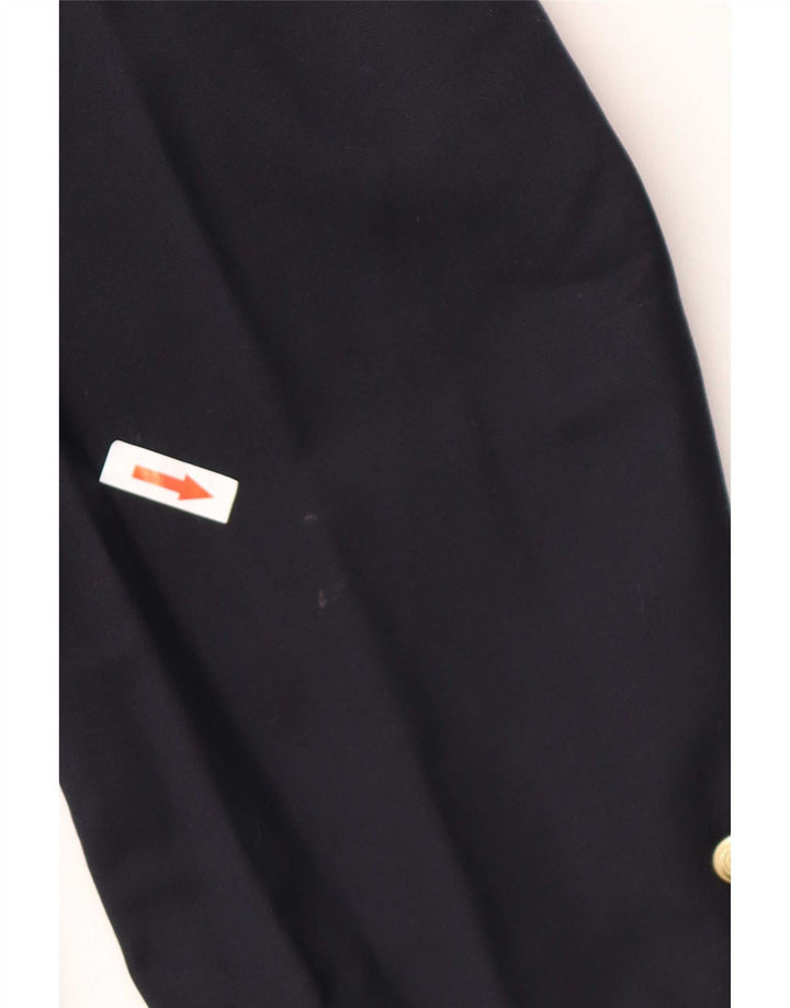 Chaps Herre Regular Fit 1-knaps blazerjakke UK 44 2XL Marineblå New Wool