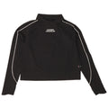 UNDER ARMOR Womens Cold Gear Crop Sweatshirt Jumper UK 10 Small Black