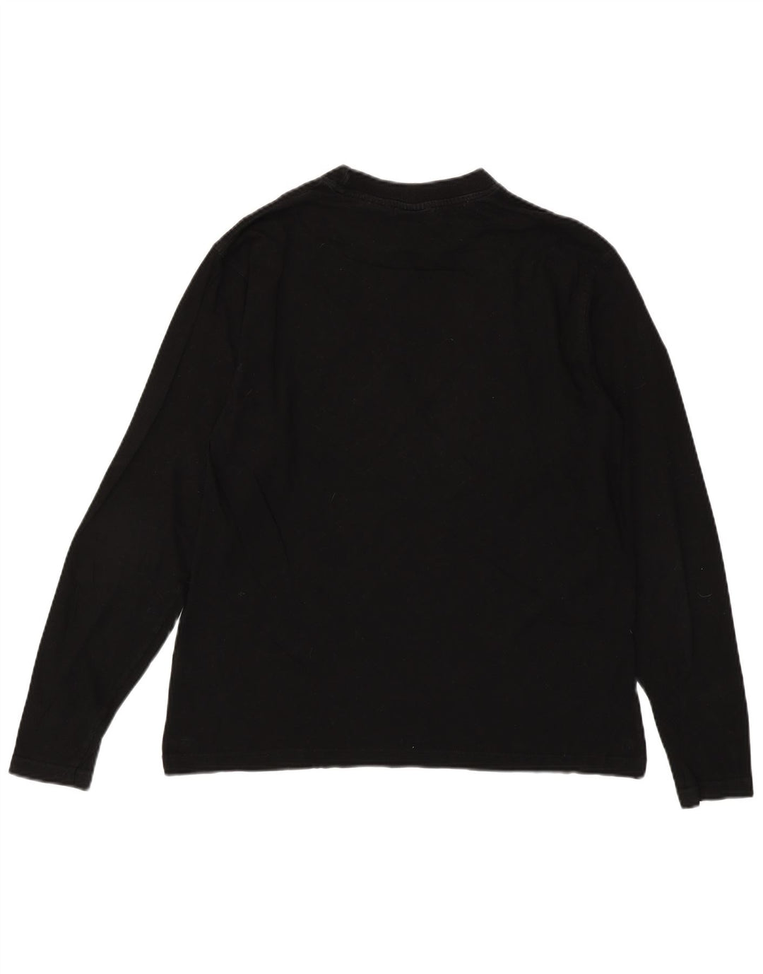 FILA Mens Graphic Top Long Sleeve Medium Black Cotton