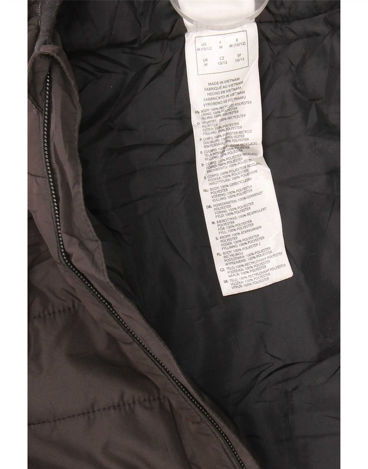 Adidas hættejakke til drenge 10-11 år mellem sort polyester