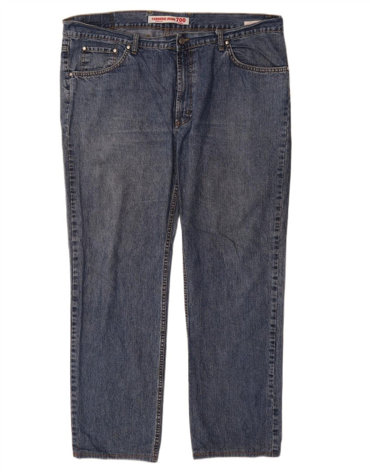 Carrera Straight Jeans til mænd W42 L31 Blå Bomuld
