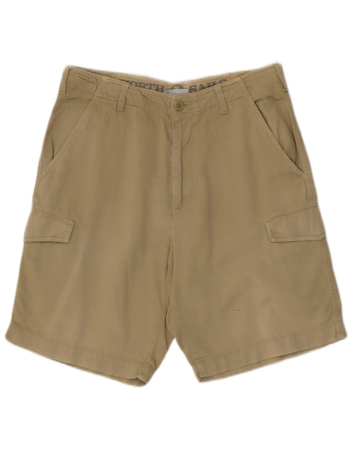 North Sails Herre Cargo Shorts IT 48 Medium W32 Beige Bomuld