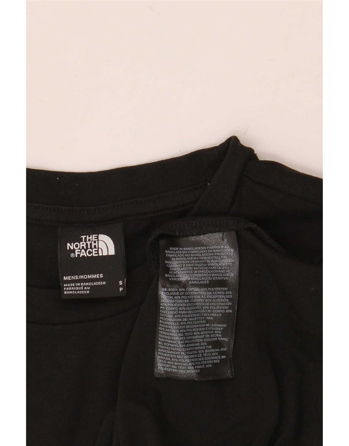 The North Face Herre T-Shirt Top Lille Sort Bomuld