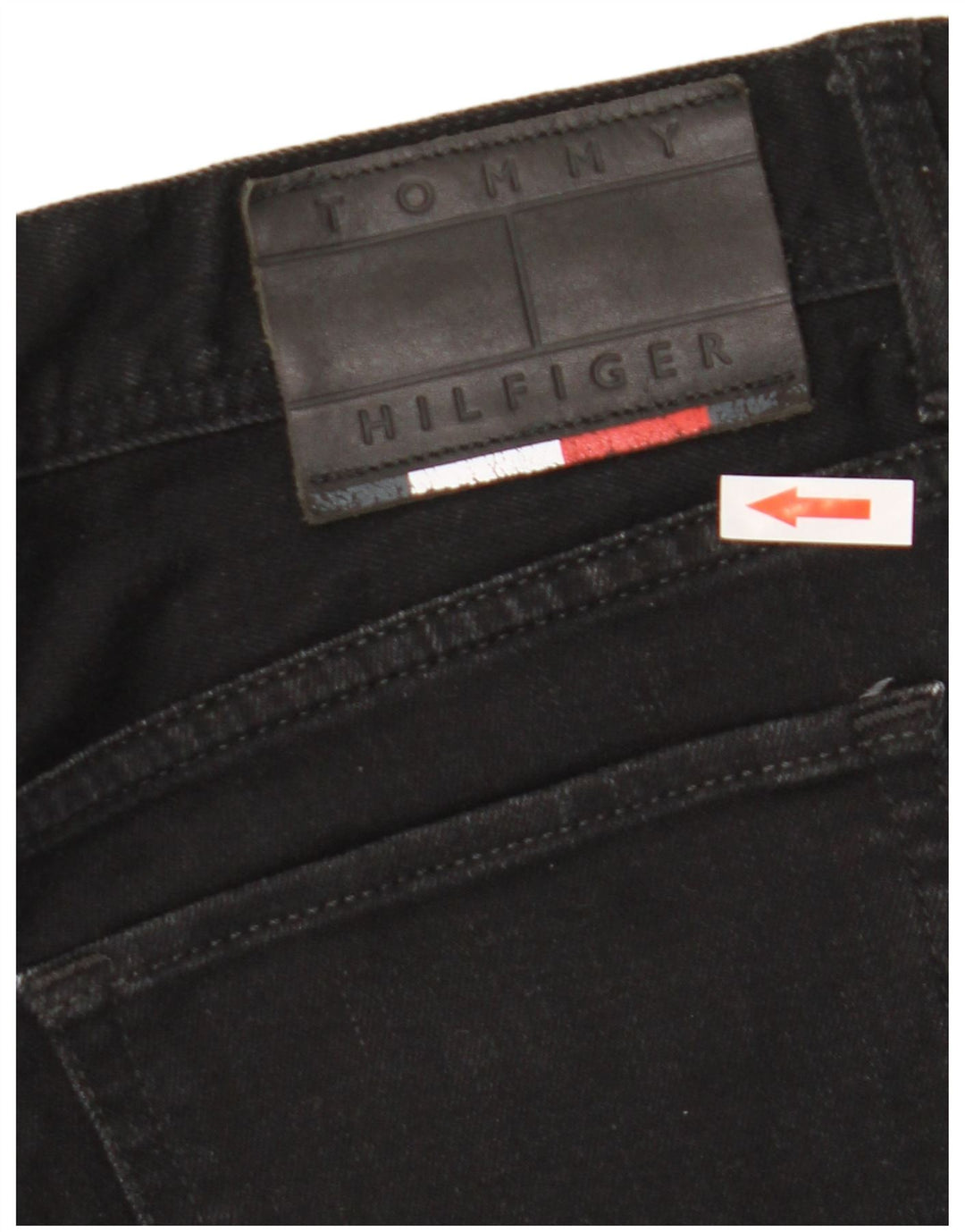 Tommy Hilfiger Herre Bleecker Slim Jeans W32 L30 Sort Bomuld