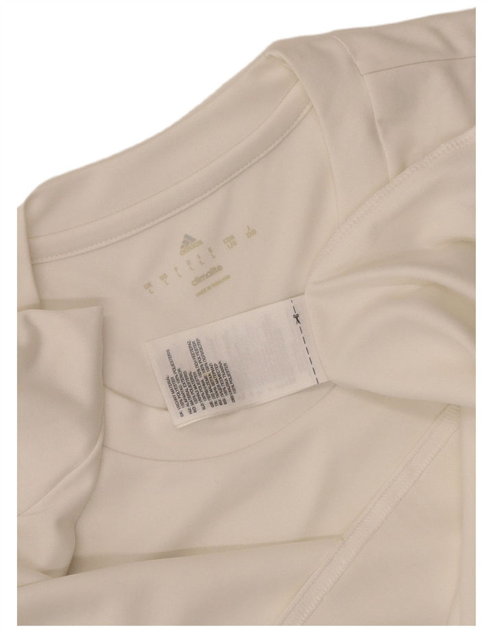 Adidas Herre Climalite T-Shirt Top Stor Hvid Polyester