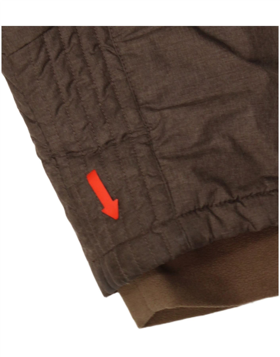 Jack Wolfskin Dame Hætte Polstret Frakke UK 18/20 XL Beige Polyester