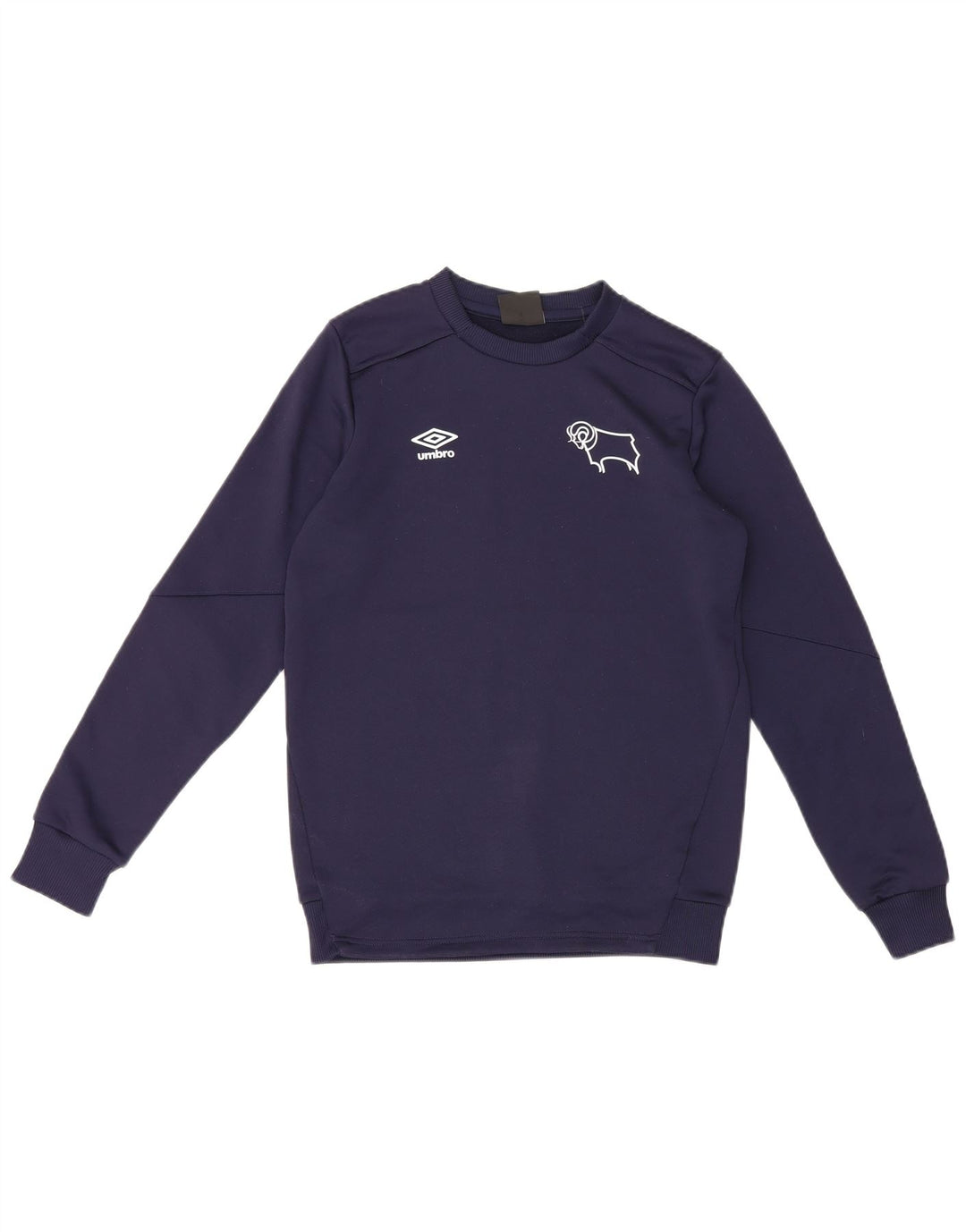Umbro Boys Graphic Sweatshirt Jumper 13-14 år XL Navy Blue Polyester