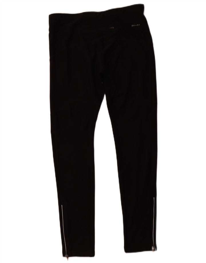 NIKE Dame Dri Fit Leggings UK 12 Medium Sort