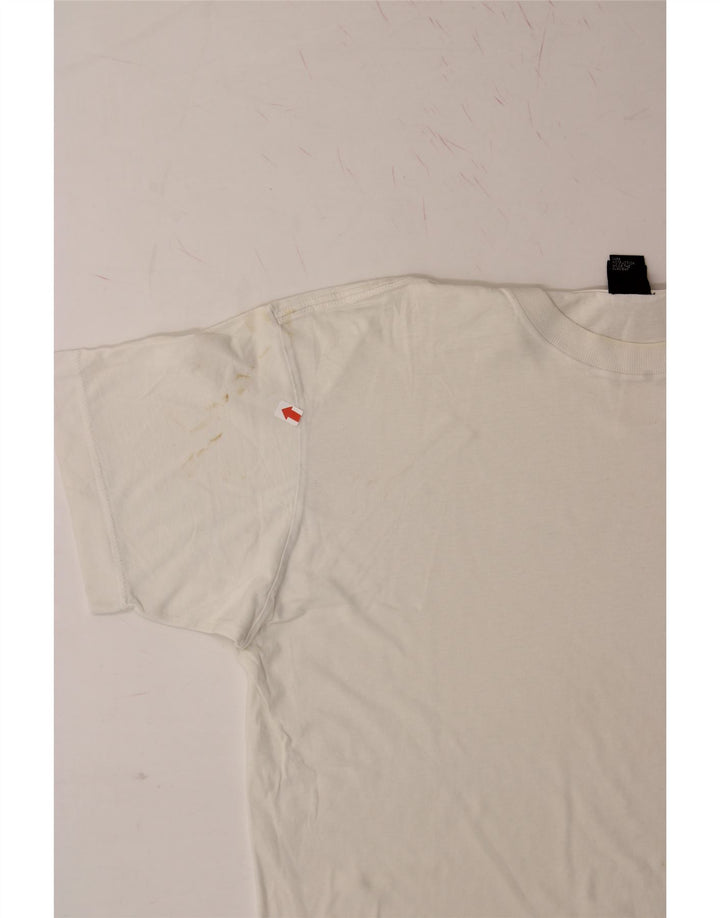 DIESEL Mens T-Shirt Top Large White Cotton Vintage Diesel and Second-Hand Diesel from Messina Hembry 