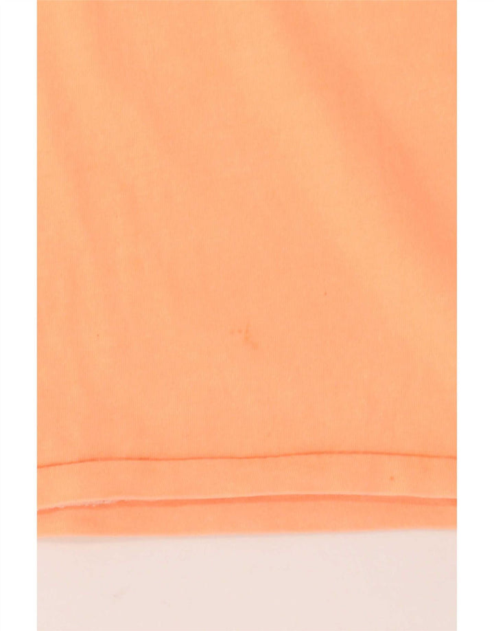 Sundek Herre Grafisk T-Shirt Top Stor Orange Bomuld