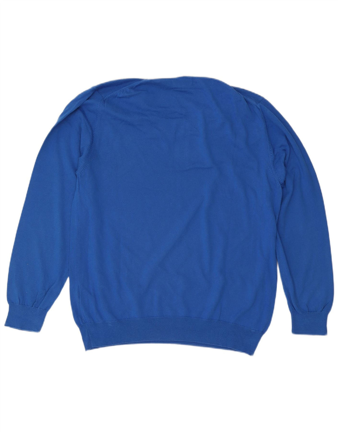 GANT Herre V-hals sweater XL Blå Bomuld