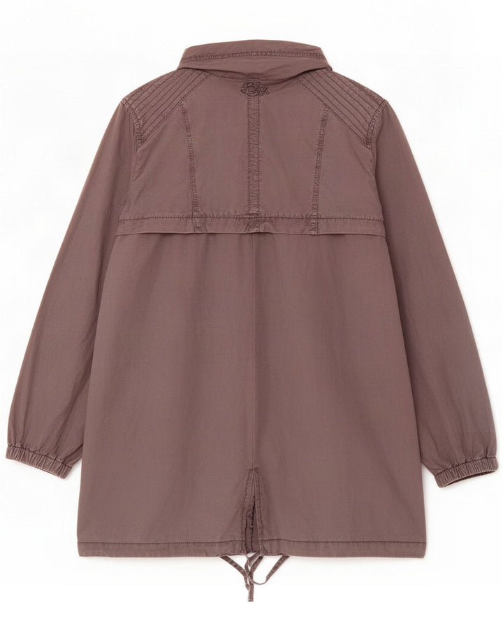 Roxy Womens Parka Jacket UK 12 Medium Grey Bomuld
