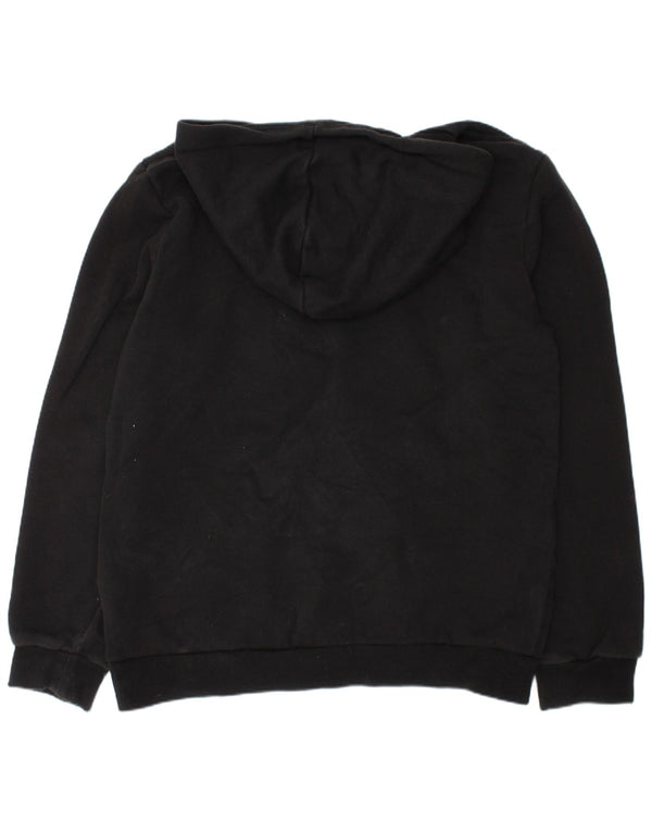 Puma drenge grafisk hættetrøje 13-14 år sort bomuld