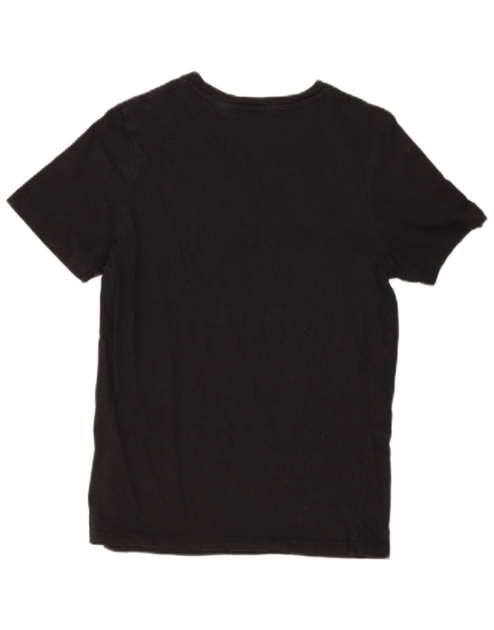 Jack & Jones Herre grafisk T-shirt Top Medium Sort Bomuld
