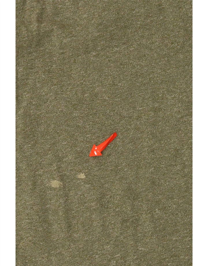 Superdry Herre T-shirt Top XL Khaki Flecked