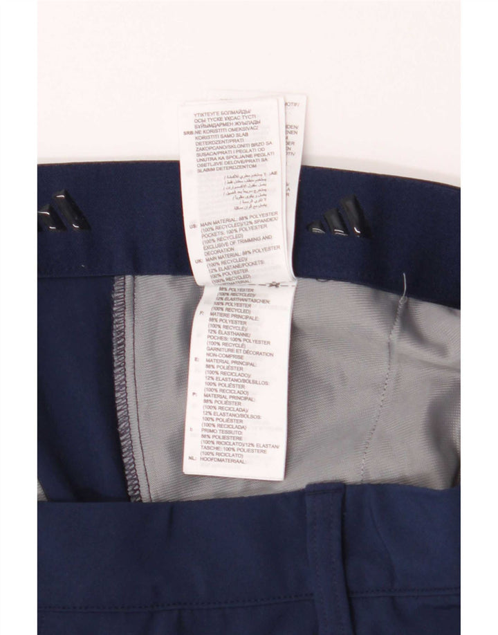 Adidas Chino Shorts til mænd W40 XL Marineblå polyester