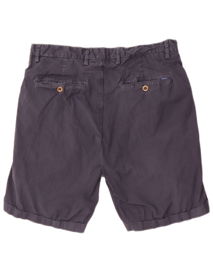 Gant Chino Shorts til mænd W32 Medium Marineblå Bomuld