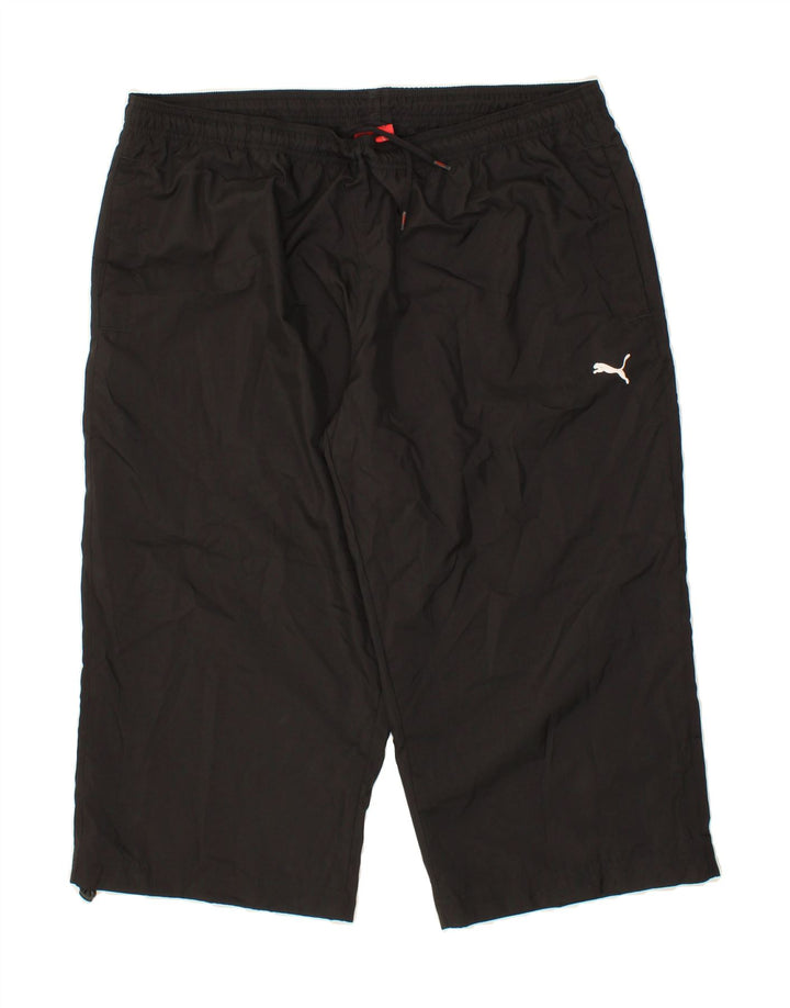 PUMA Mens Capri Tracksuit Trousers XL Black Vintage Puma and Second-Hand Puma from Messina Hembry 
