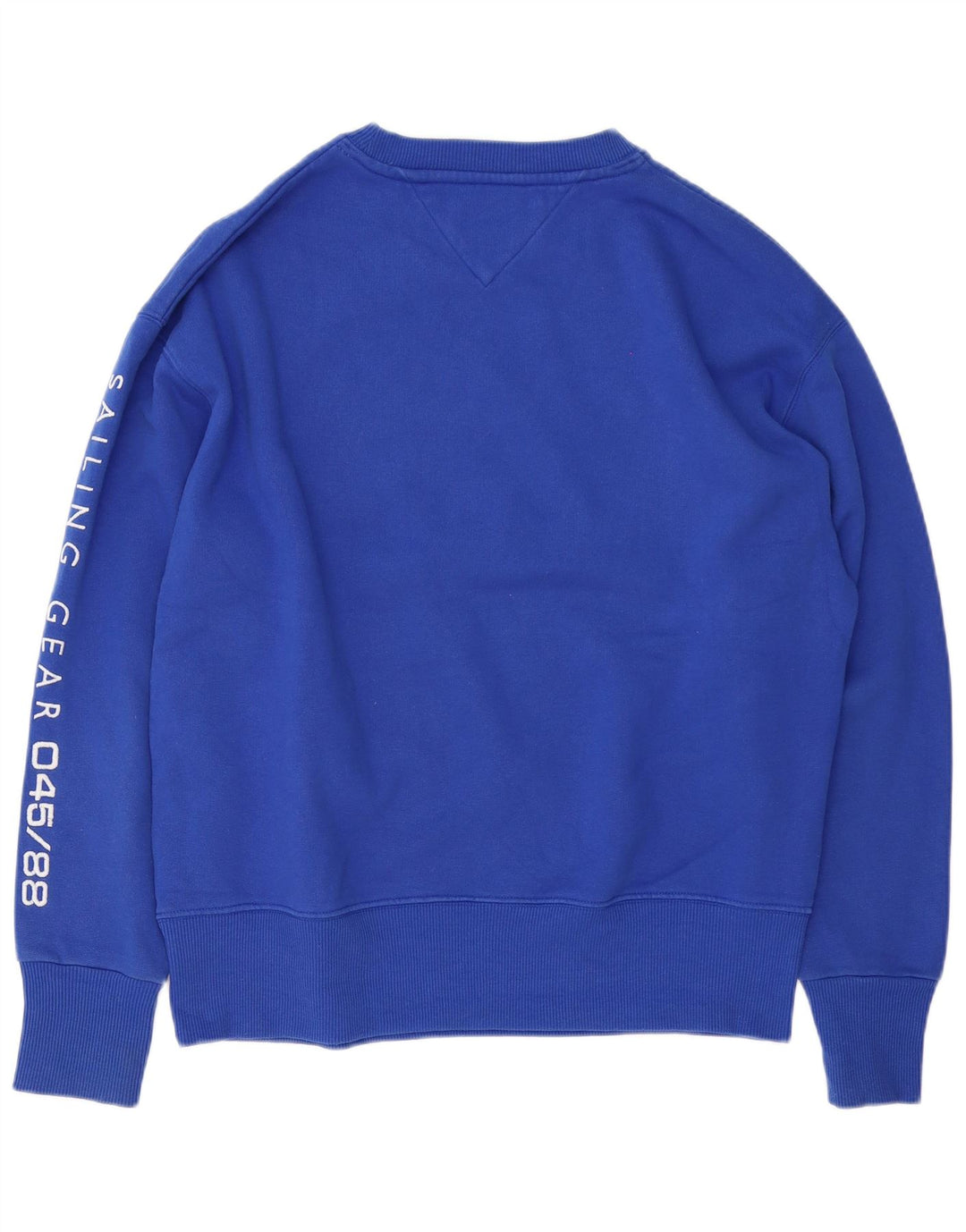 Tommy Hilfiger Herre Grafisk Sweatshirt Jumper Stor Blå Bomuld