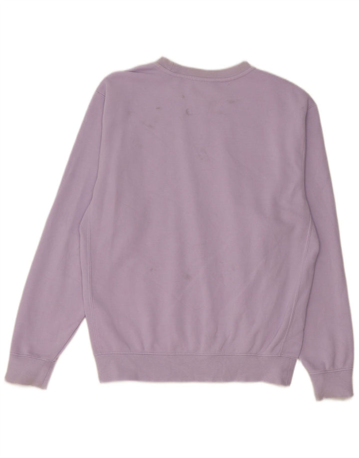 Nike Herre Loose Fit Sweatshirt Jumper Lille Lilla Bomuld