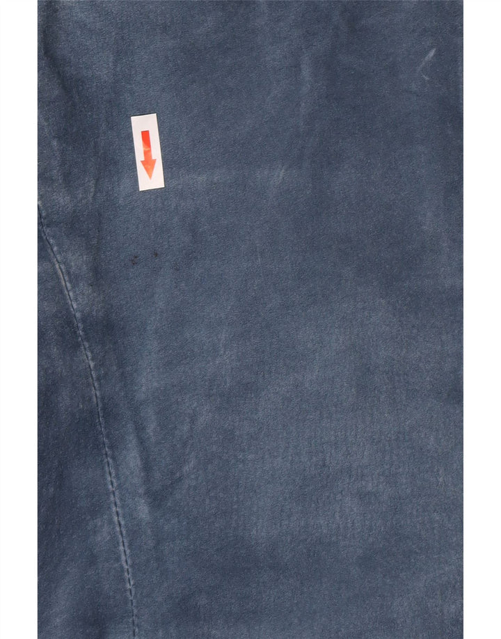 Project Dame Ruskindsjakke UK 10 Small Blue Læder