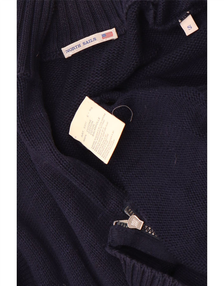 North Sails Herre Cardigan Sweater Lille Marineblå Bomuld