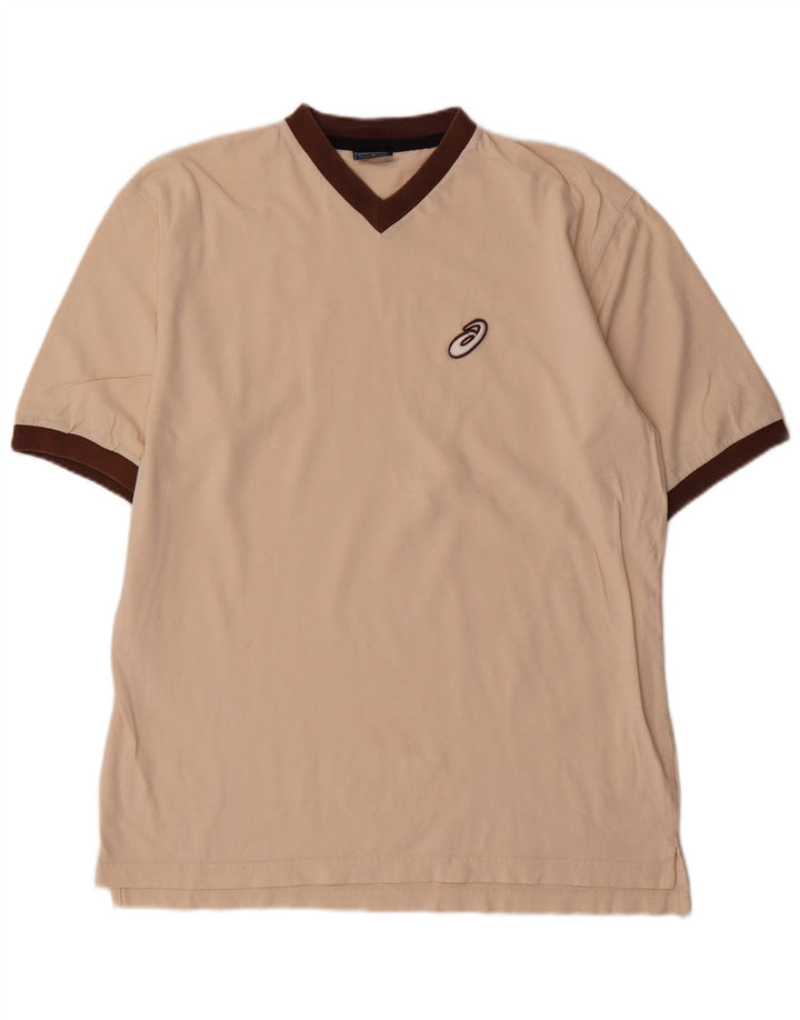 Asics Herre T-Shirt Top Stor Beige
