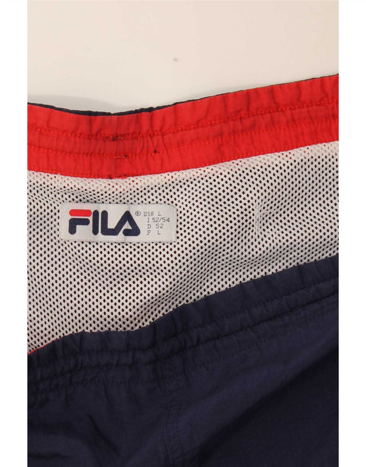 Fila Herre Sportshorts Large Navy Blue