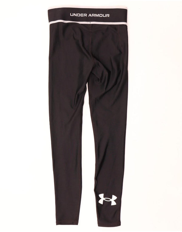 Under Armour Grafiske Leggings til kvinder UK 10 Lille Sort