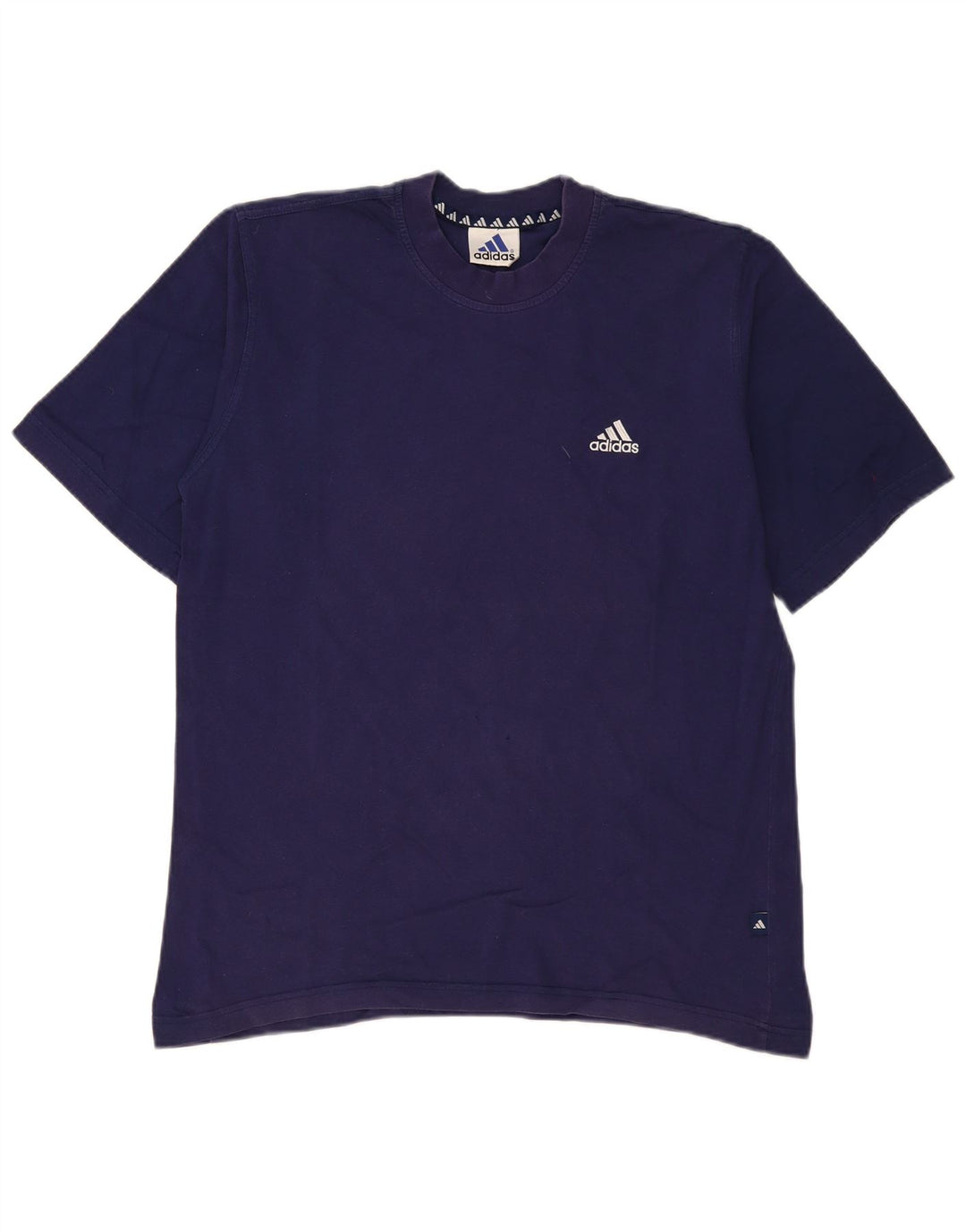 Adidas Herre T-shirt Top Medium Navy Blue