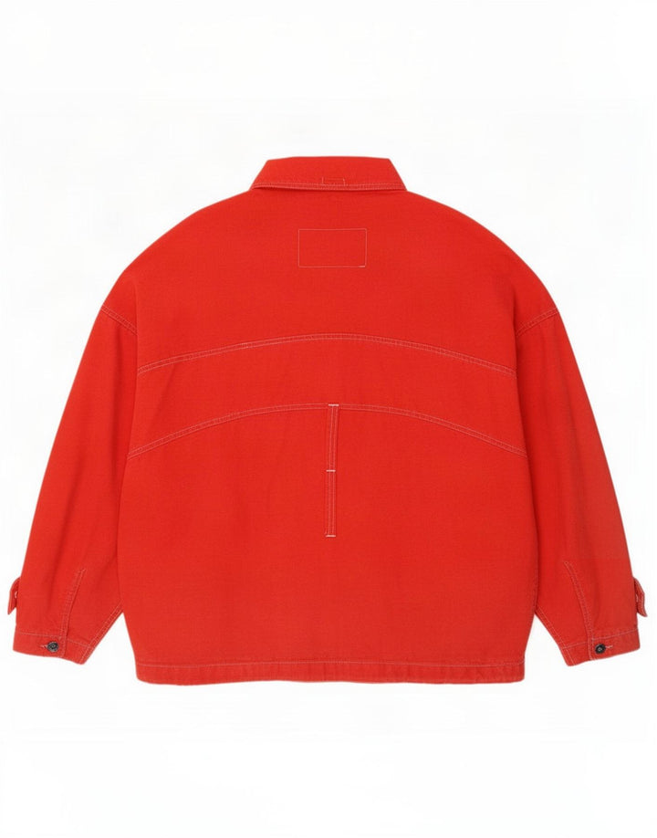 Vintage Herre Yachting Bomber Jacket UK 44 2XL Rød