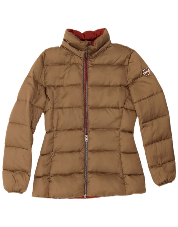 Colmar Womens Oversized Padded Jacket IT 44 Medium Brown Polyester