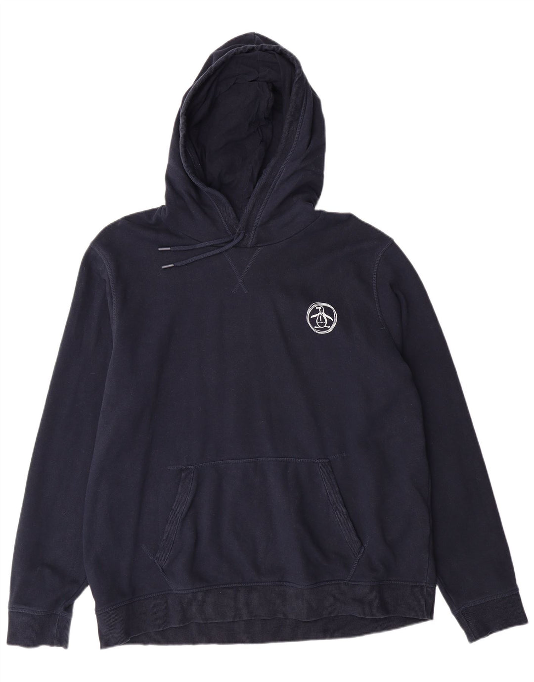 PENGUIN Herre hættetrøje XL Marineblå Bomuld