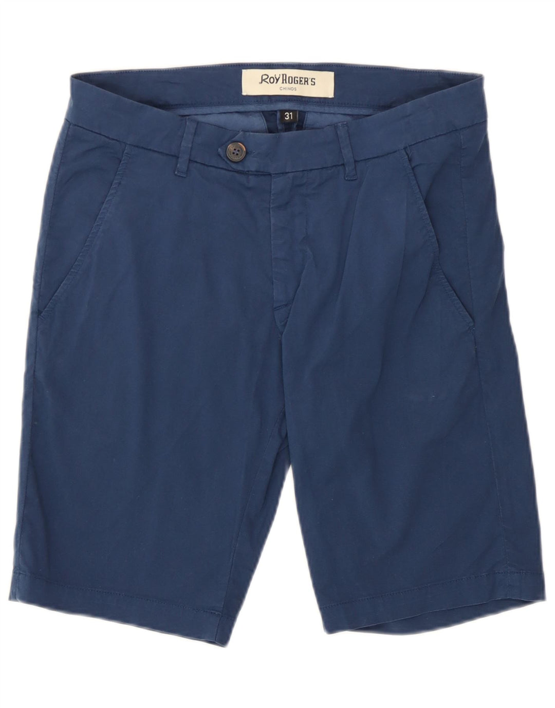 Roy Rogers chinoshorts til kvinder W31 Medium marineblå bomuld